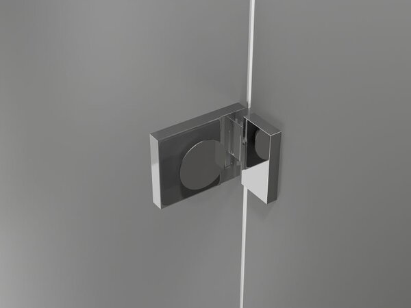 Mexen Lunar sprchové dveře otočné pravé 70 cm, transparentní, chrom - 834-070-000-01-00-P