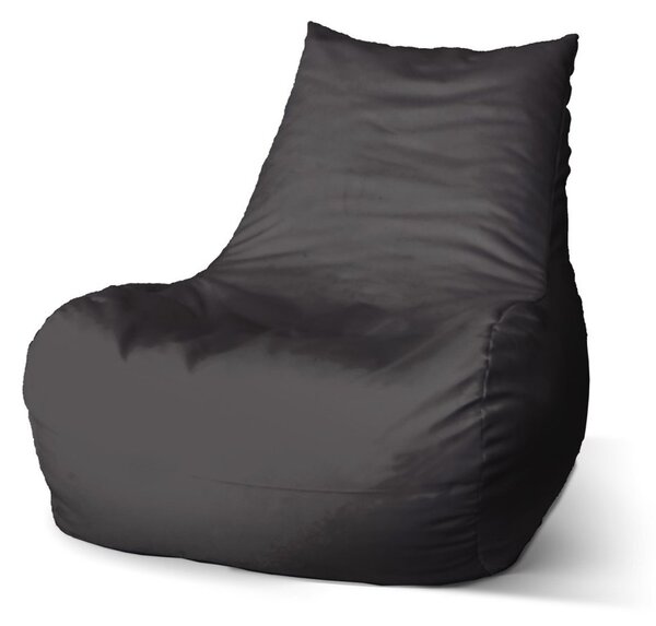 Sedací vak Bean charcoal - dětský, antracit