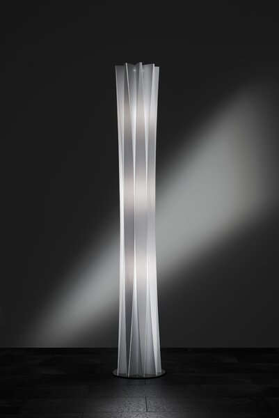 SLAMP BACFXXLWHT00000000EU Bach Floor XXL, designová stojací lampa z bílého Opalflexu, 3xE27, výška 184cm