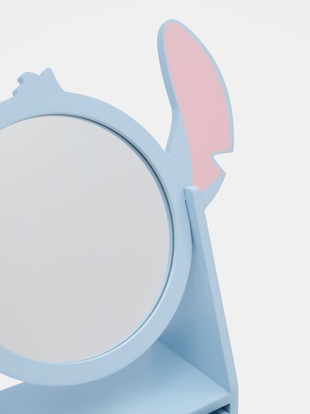Sinsay - Zrcadlo se zásuvkami na uložení Stitch - světle modrá
