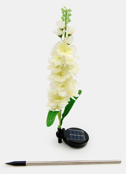 Sinsay - Solární zahradní lampa ve tvaru květin - bílá