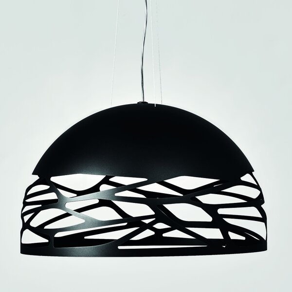 Lodes 14128 1000 Kelly Large Dome 80, závěsné svítidlo 4x23W E27, bílá, prům. 80cm