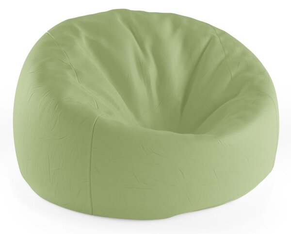 Sedací vak Cocoon pistáciová - dětský, zelená