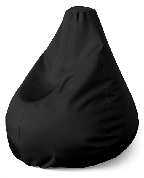 Sedací vak Pear černá - dětský, černá