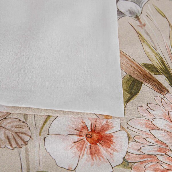 RENFORCÉ POVLEČENÍ SIDELYA EXCLUSIVE 160X200 CM, 2 KS 70X80 CM KVĚTY