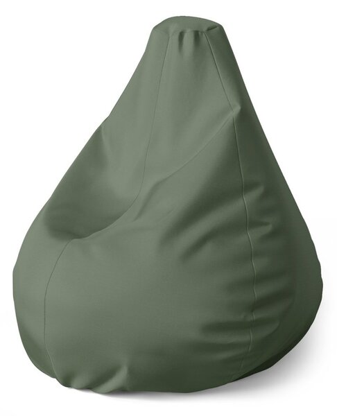 Sedací vak Pear vojenská zelená 2 - dětský, zelená