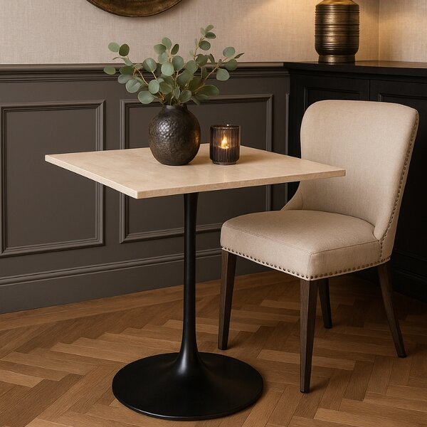 Richmond Mramorový bistro stolek Tavolo 70 x 70 cm