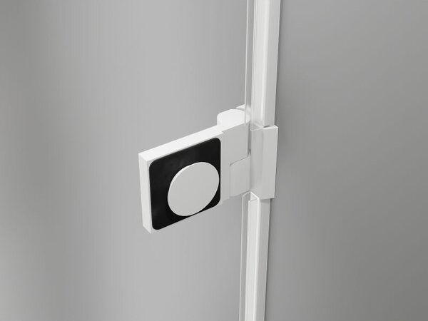 Mexen Lunar-B L sprchové dveře pravé 120 cm, transparentní, bílé - 832SL-120-050-20-00-P
