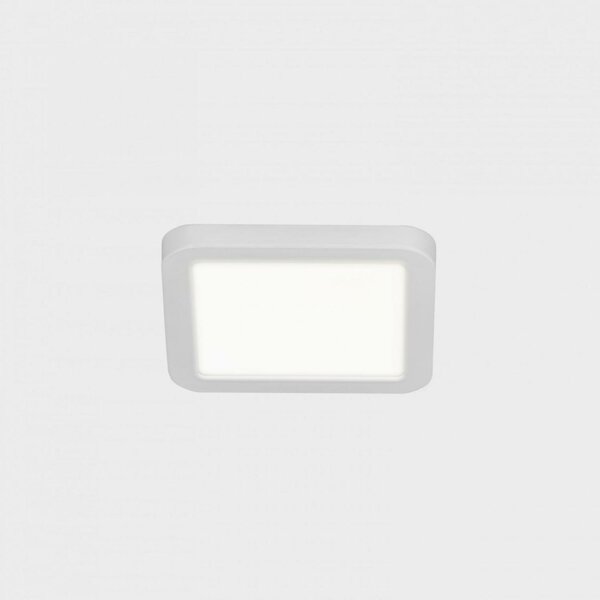 KOHL LIGHTING KOHL-Lighting DISC SLIM SQ zapuštěné svítidlo s rámečkem 145x145 mm bílá 12 W CRI 80 4000K Non-Dimm