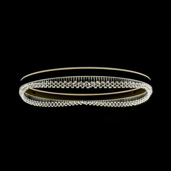 Závěsné LED svítidlo Preciosa, 1x LED 52w, 4000k, g
