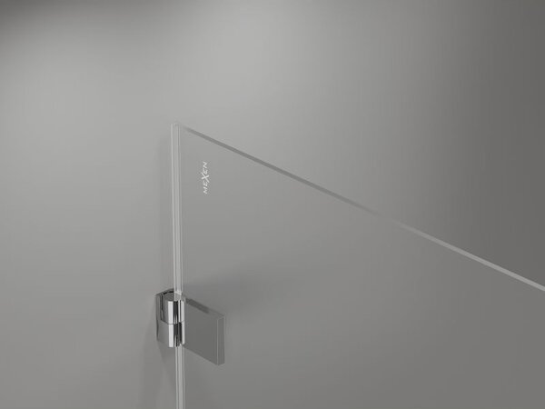 Mexen Lunar-B sprchové dveře křídlové pravé 130 cm, transparentní, chrom - 832S-130-050-01-00-P