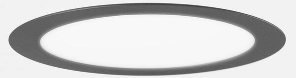KOHL LIGHTING KOHL-Lighting DISC zapuštěné svítidlo s rámečkem pr. 172 mm černá 12 W CRI 80 4000K PHASE CUT