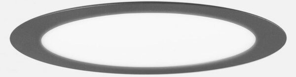KOHL LIGHTING KOHL-Lighting DISC zapuštěné svítidlo s rámečkem pr. 120 mm černá 8 W CRI 80 3000K Non-Dimm