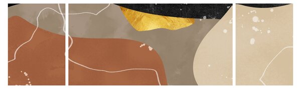Obraz - Abstrakce (170x50 cm)