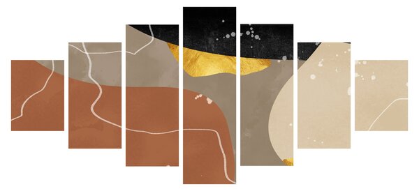Obraz - Abstrakce (210x100 cm)