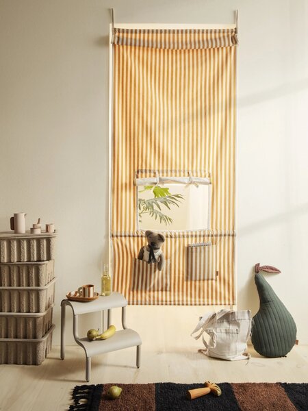 Úložný box s víkem Paper Pulp Small – set 2 ks