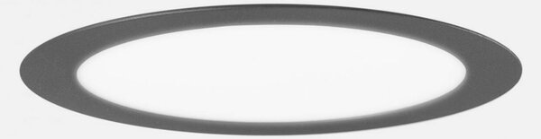 KOHL LIGHTING KOHL-Lighting DISC zapuštěné svítidlo s rámečkem pr. 225 mm černá 20 W CRI 80 4000K 1.10V