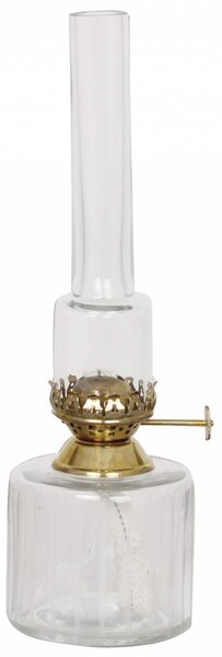 Skleněná petrolejová lampa Straight Small