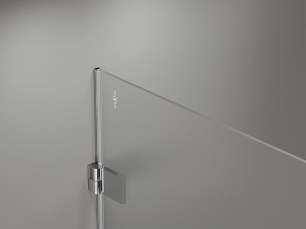 Mexen Lunar-B sprchové dveře křídlové pravé 130 cm, transparentní, chrom - 832S-130-050-01-00-P