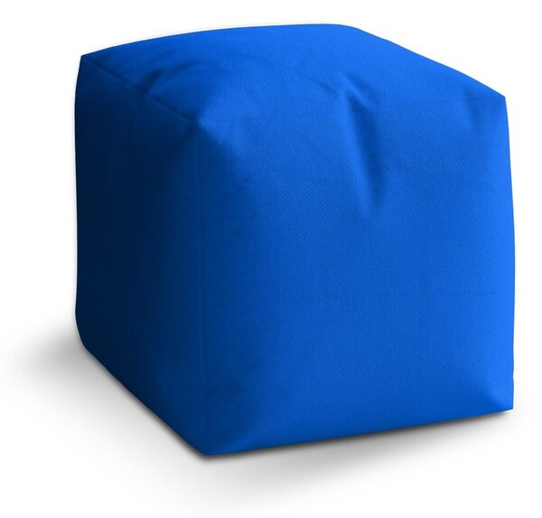Taburet Cube královská modrá, modrá