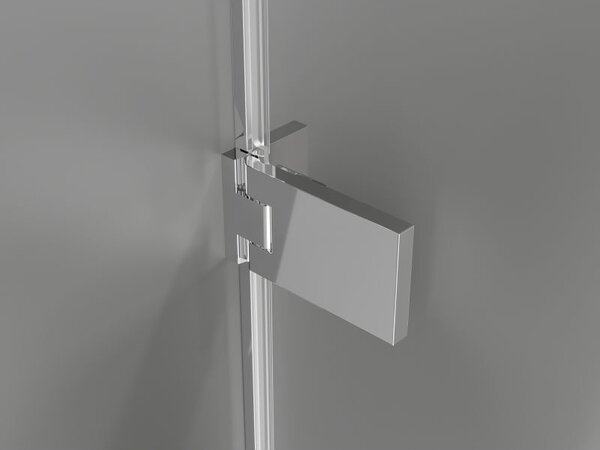 Mexen Lunar-F skládací sprchové dveře levé 65 cm, transparentní, chrom - 836-065-000-01-00-L
