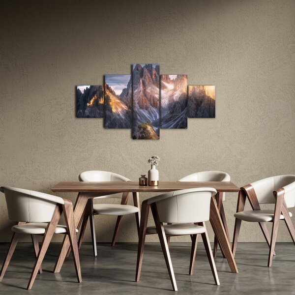 Obraz - Horské panorama (125x70 cm)