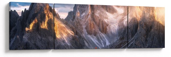 Obraz - Horské panorama (170x50 cm)