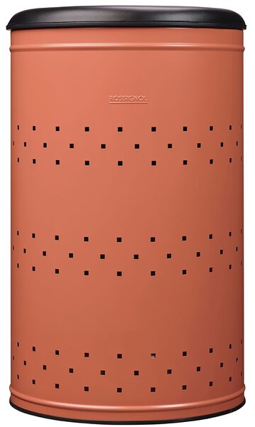Rossignol SAS Koš na prádlo s víkem Rossignol Lina 701052, 65 L, korálový, RAL 3022