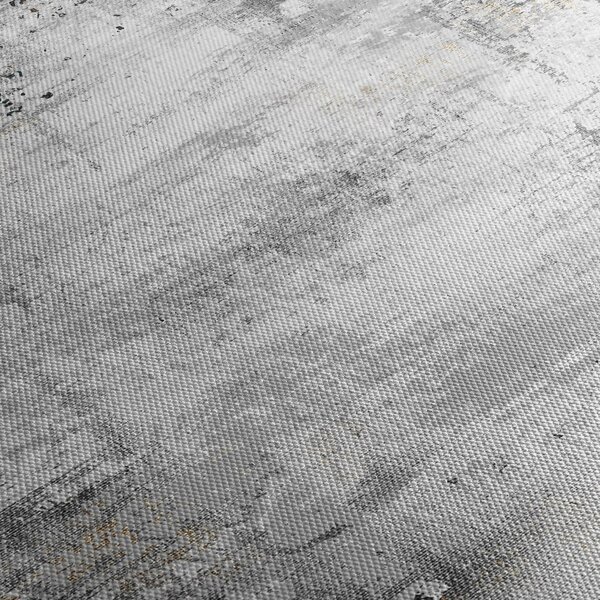 Obraz - Abstraktní texturované plátno (s hodinami) (90x30 cm)
