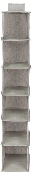 Závěsný organizér na oblečení Compactor OXFORD 30 x 18 x 94 cm – 6 přihrádek