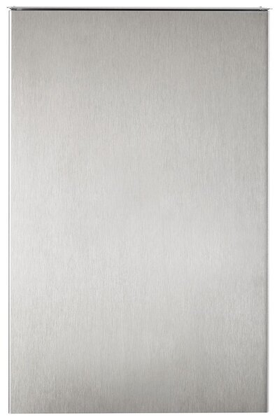 Rossignol SAS Nástěnný koš s víkem Rossignol Axos 51363, 10 L, nerezová ocel