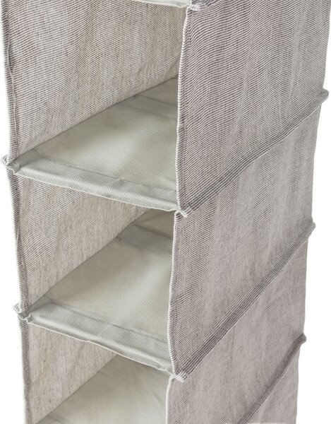 Závěsný organizér na oblečení Compactor OXFORD 30 x 18 x 94 cm – 6 přihrádek
