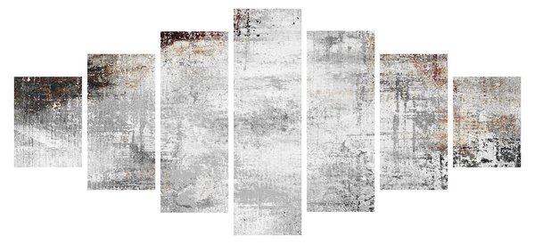 Obraz - Abstraktní texturované plátno (210x100 cm)