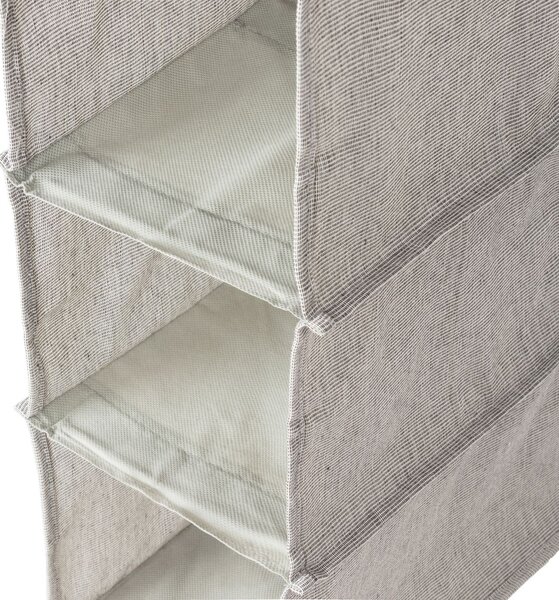 Závěsný organizér na oblečení Compactor OXFORD 30 x 18 x 94 cm – 6 přihrádek