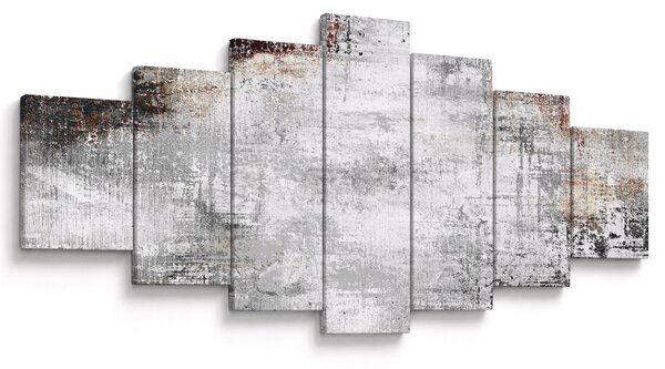 Obraz - Abstraktní texturované plátno (210x100 cm)