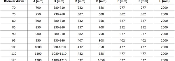 Mexen Otvor sprchových dveří MIST (d+d) 70x200 cm 6 mm černý, mřížka, 8A7-070-000-70-77