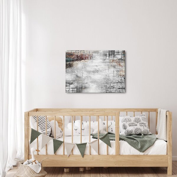 Obraz - Abstraktní texturované plátno (70x50 cm)