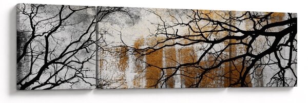 Obraz - Siluety stromů (170x50 cm)