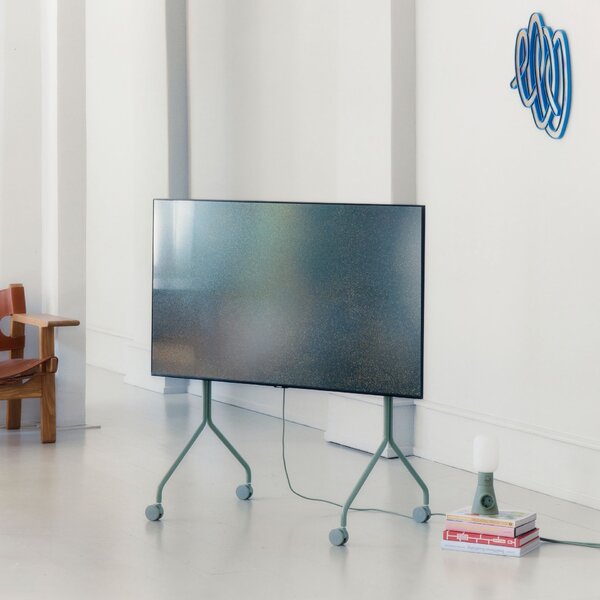 Designový stojan na televizi Moon Rollin' Mossy Green