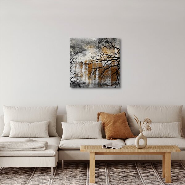 Obraz - Siluety stromů (30x30 cm)