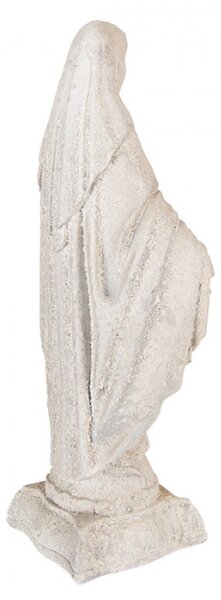 Keramická dekorační figurka panenka Marie s patinou – 17x12x41 cm