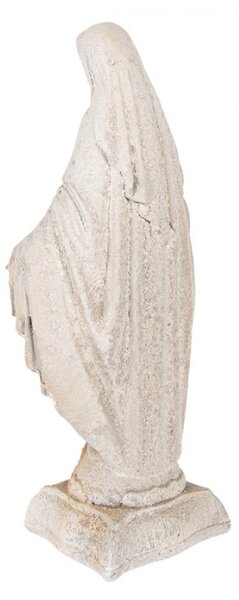 Keramická dekorační figurka panenka Marie s patinou – 17x12x41 cm