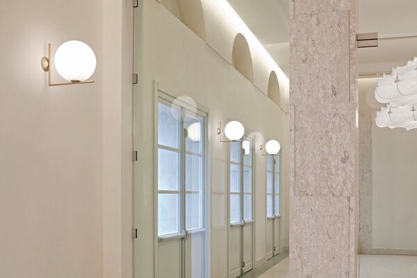 Flos F3179059 IC Lights C/W2, designové svítidlo, 1x205W E27, mosaz, Ø 30cm