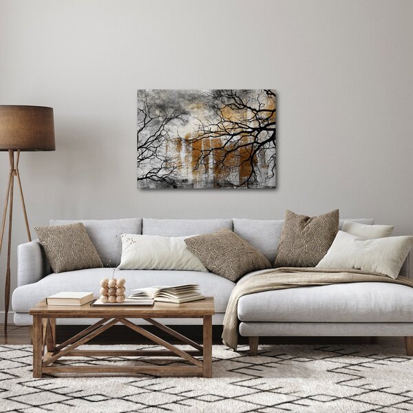 Obraz - Siluety stromů (70x50 cm)