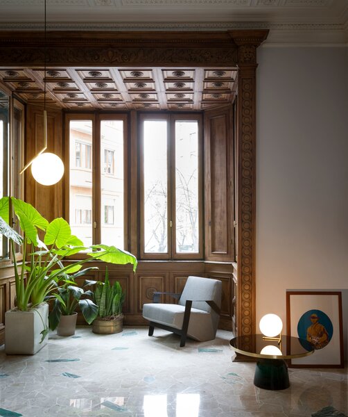 Flos F3176059 IC Lights S2, designové závěsné svítidlo, 1x205W E27, mosaz, Ø 30cm