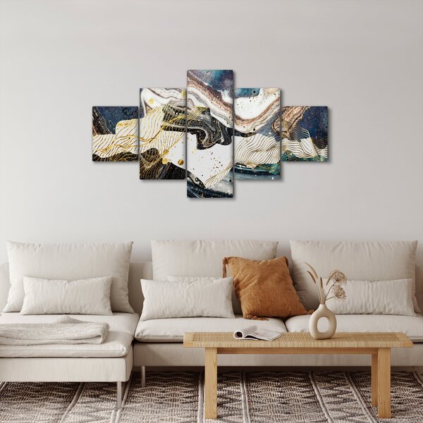 Obraz - Designový mramor (125x70 cm)