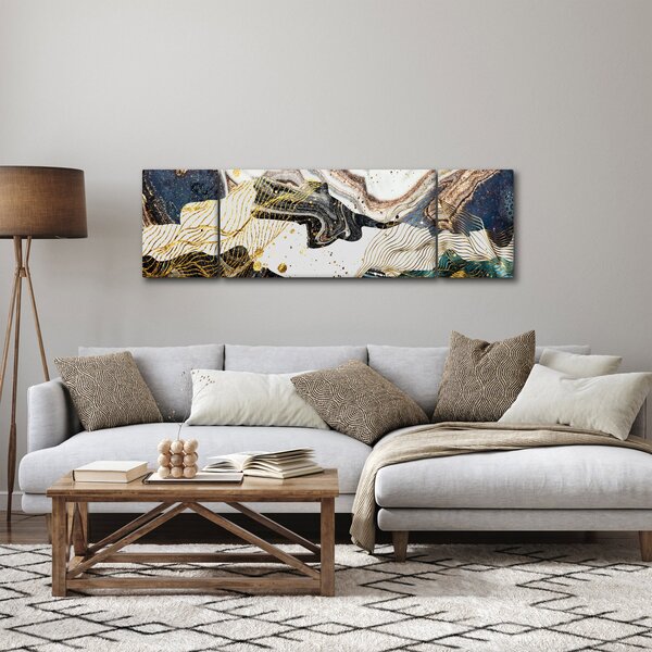 Obraz - Designový mramor (170x50 cm)