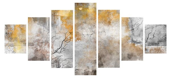 Obraz - Abstrakce (210x100 cm)