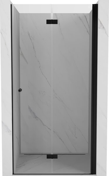 Mexen Mist-F sprchové dveře skládací pravé 65 cm, transparentní, černé - 8A6-065-000-70-00-P