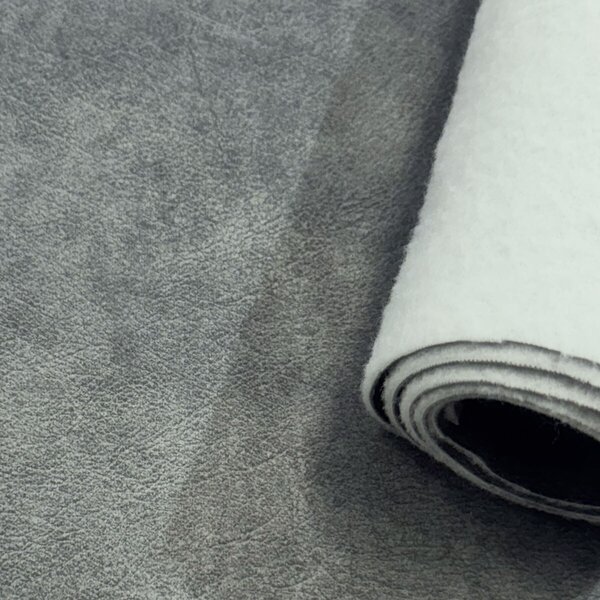 Velurová potahová látka Salvador Grey pro nábytek, metráž - Pet Proof